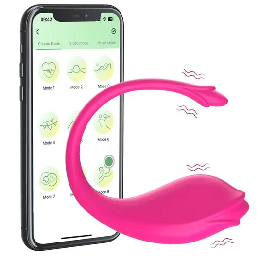IntiMates APP Wireless Bluetooth Dildo Vibrator for Women G Spot Remote Control Wear Vibrating Egg Clit Female Vibrating Panties Sex Toys